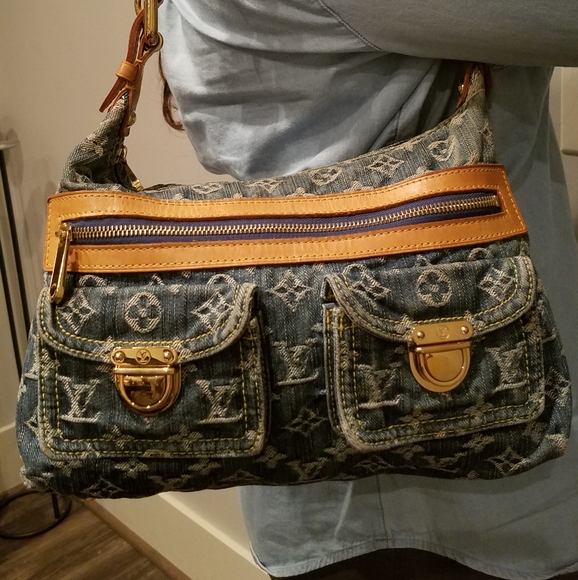 Louis Vuitton Handbags - AUTHENTIC LOUIS VUITTON DENIUM MONOGRAM BAGGY